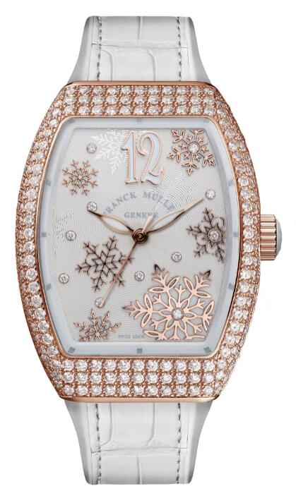 Buy Franck Muller Vanguard Snowflake Replica Watch for sale Cheap Price V 32 SC AT FO SNOWFLAKE D IND CD (BC) - 5N